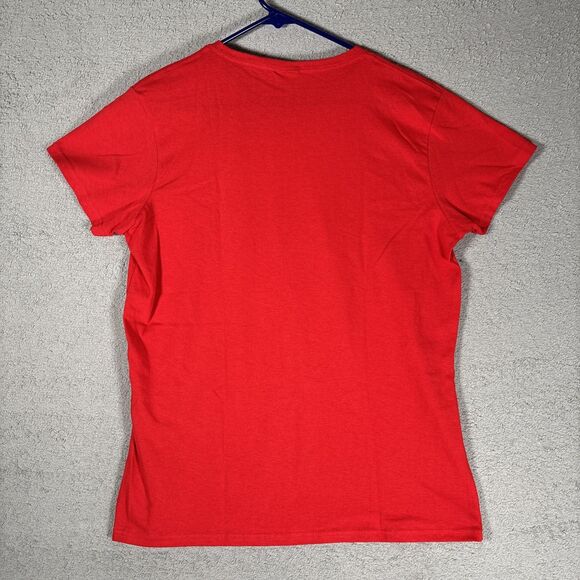 NWT Louisville Cardinals T Shirt‎ Women’s Size L Red Fanatics NCAA University - Picture 7 of 9